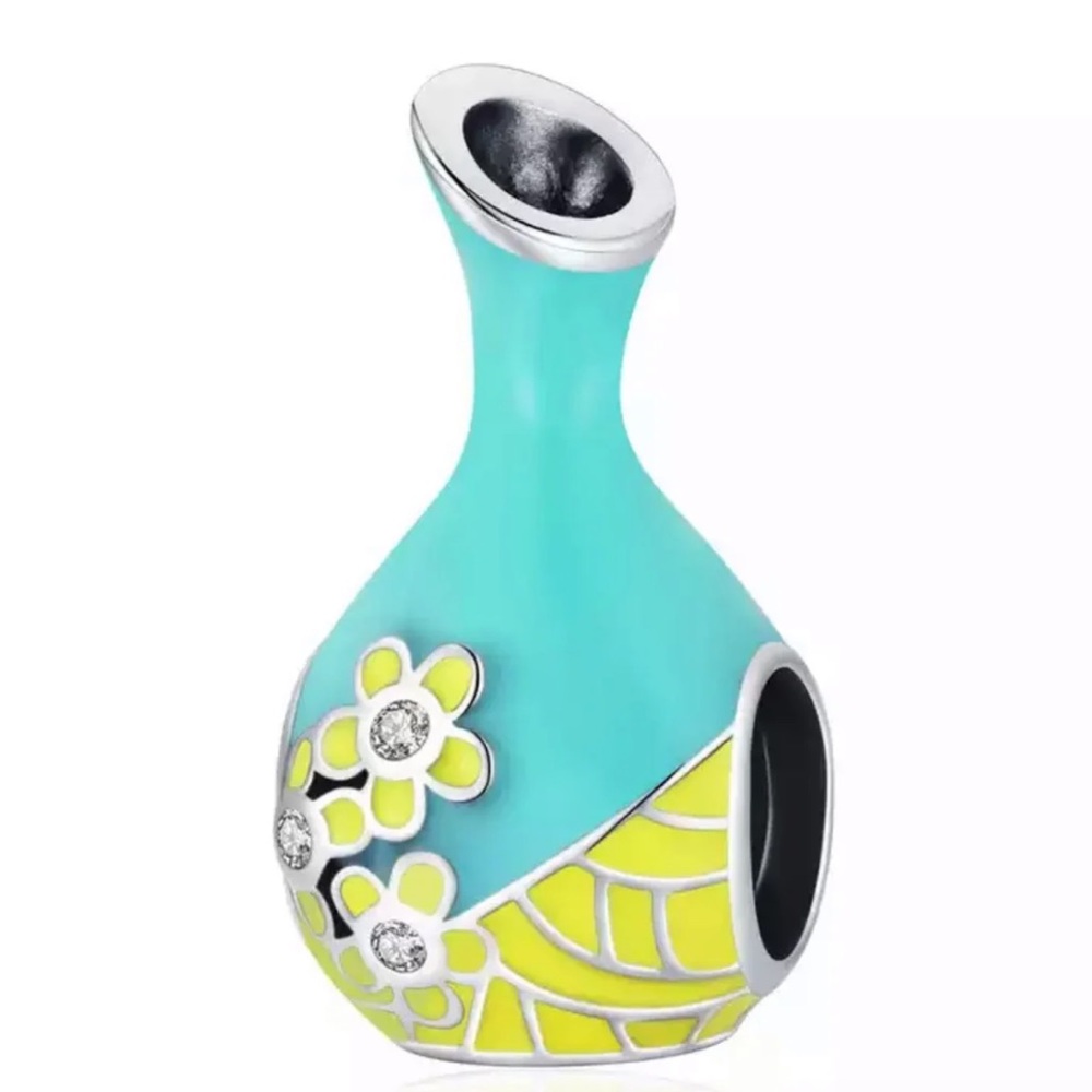 Flower vase charm